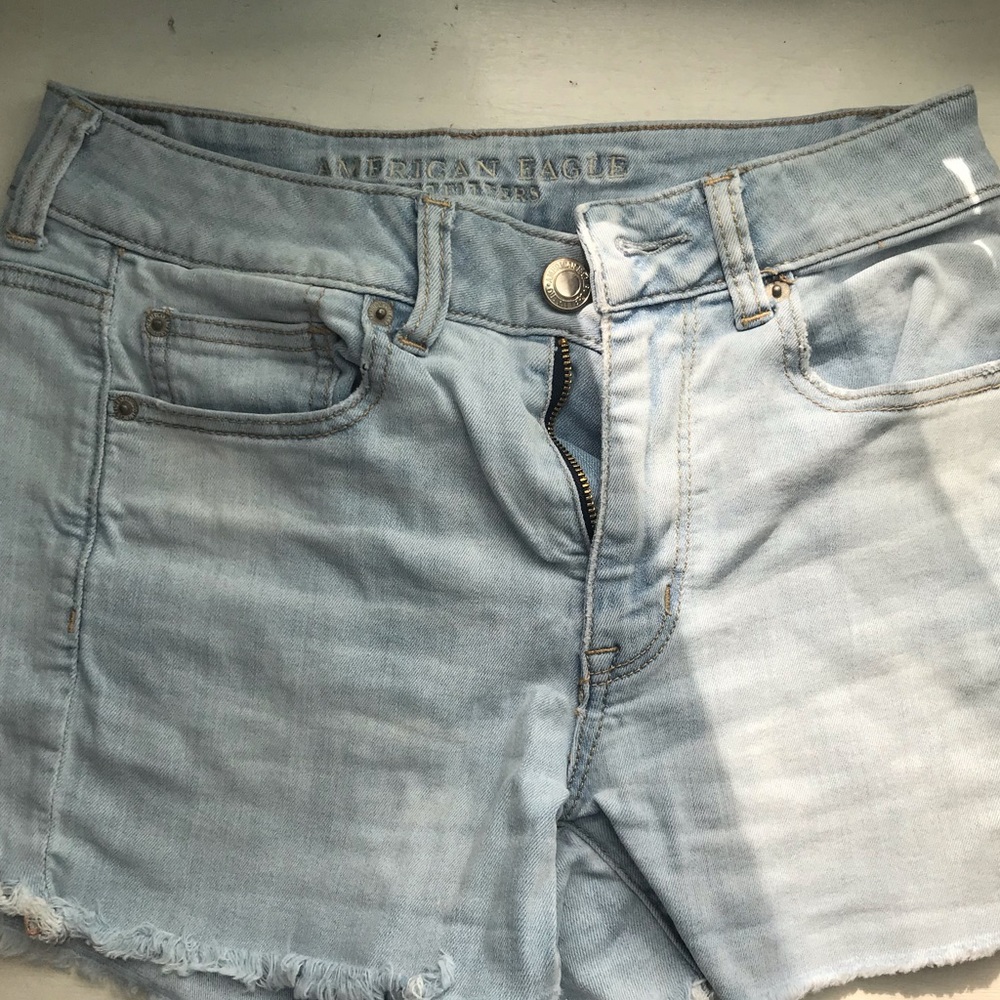 American Eagle Distressed Denim Shorts